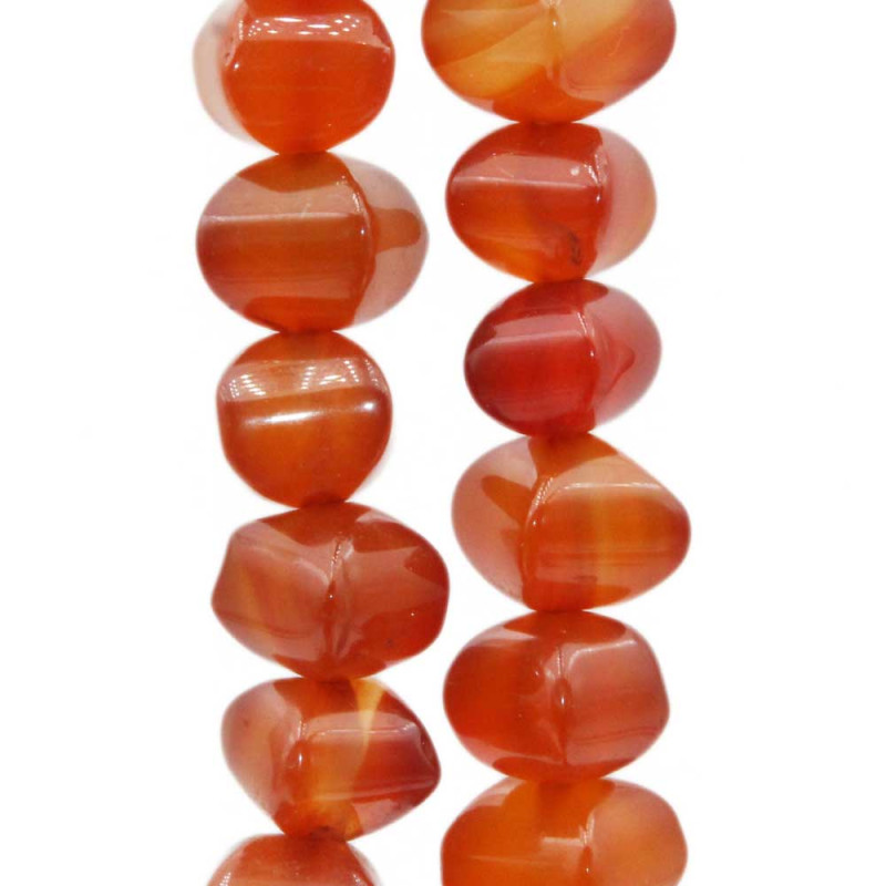 Corniola cipollotti 12x11.5 mm pacco 4 pz (cip99corn) - pietreeminuterie.com