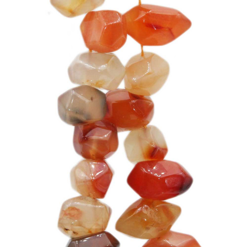 Corniola pepite smussate 16/20 mm grado A++ 4 pz (11corniola2) - pietreeminuterie.com