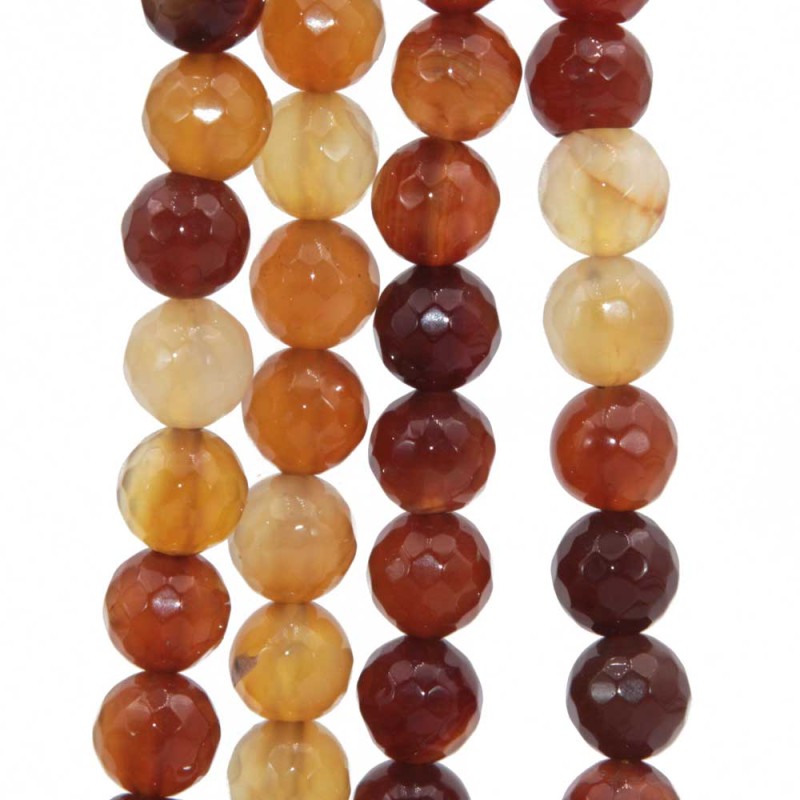 Corniola tonda sfac. 8 mm filo 40 cm - cor-0p11 - pietreeminuterie.com Corniola tonda sfac. 8 mm filo 40 cm (cor-0p11) - pietreeminuterie.com