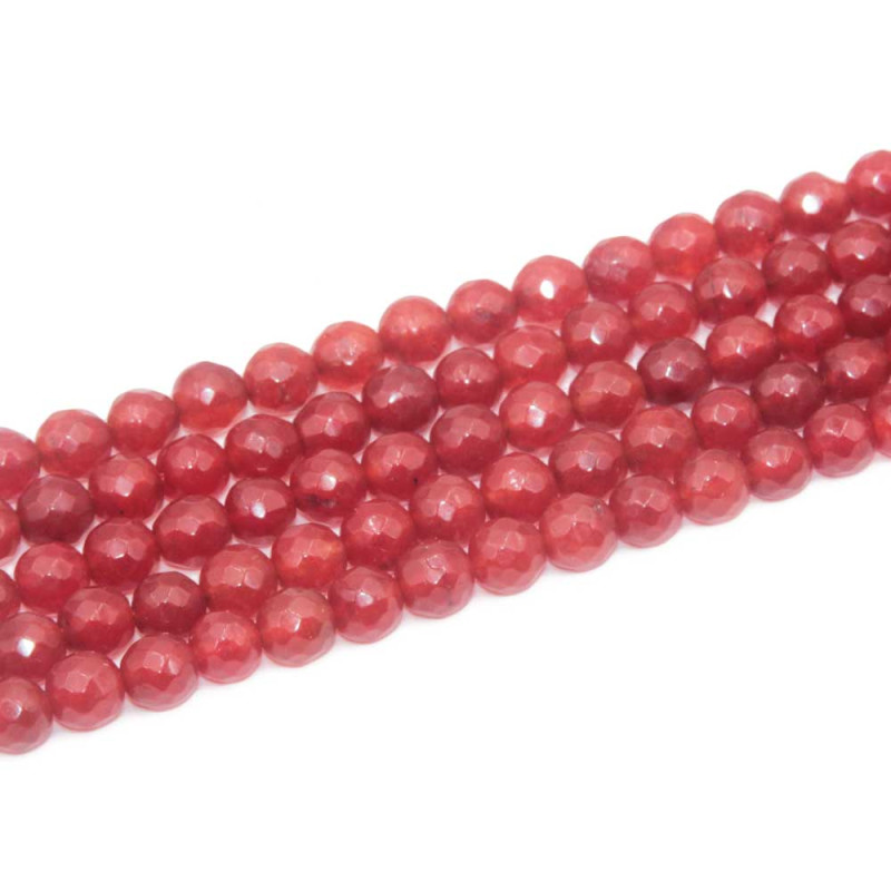 Corniola tonda sfacc.6 mm ilo 40 cm (corn-0p1) - pietreeminuterie.com