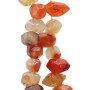 Corniola pepite smussate 16/20 mm grado A++ 4 pz