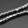 Cristalli barilotto 8x7.5 mm silver conf. 20 pz (silver-87mm) - pietreeminuterie.com