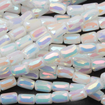 Cristalli colonna 6x4 mm duble boreale A/B grado A++ filo 45 cm