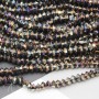 Cristalli bicono 6 mm multicolor a/b filo 40 cm