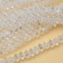Cristalli bicono 6 mm trasparenti filo 40 cm