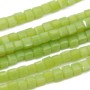 Cristalli cubic 2 mm green filo 40 cm