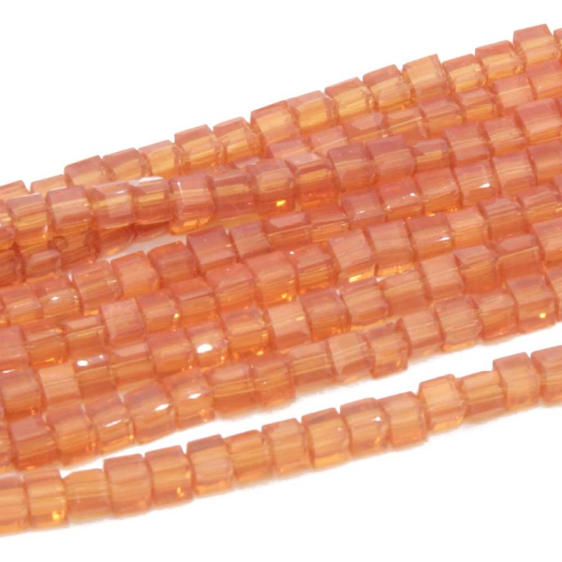Cristalli cubic 2 mm saddle brow filo 40 cm (cub-4az) - pietreeminuterie.com