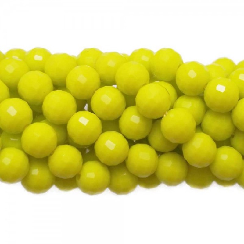 Cristalli tondi sfaccettati gialli 8 mm filo 40 cm - Crtp21 - pietreeminuterie.com Cristalli tondi sfaccettati gialli 8 mm filo 40 cm (Crtp21) - pietreeminuterie.com