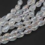 Cristalli gocce trsparenti a/b 11.5x7.5 mm sfac. filo 45 cm