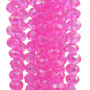 Cristalli rondella brilliant rose 5.6x4.6 mm filo 45 cm