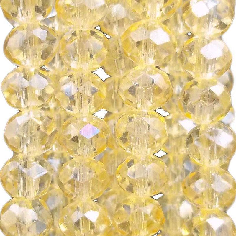 Cristalli rondella sundance a/b 5.7x4.7 mm filo 45 cm (sundance1) - pietreeminuterie.com