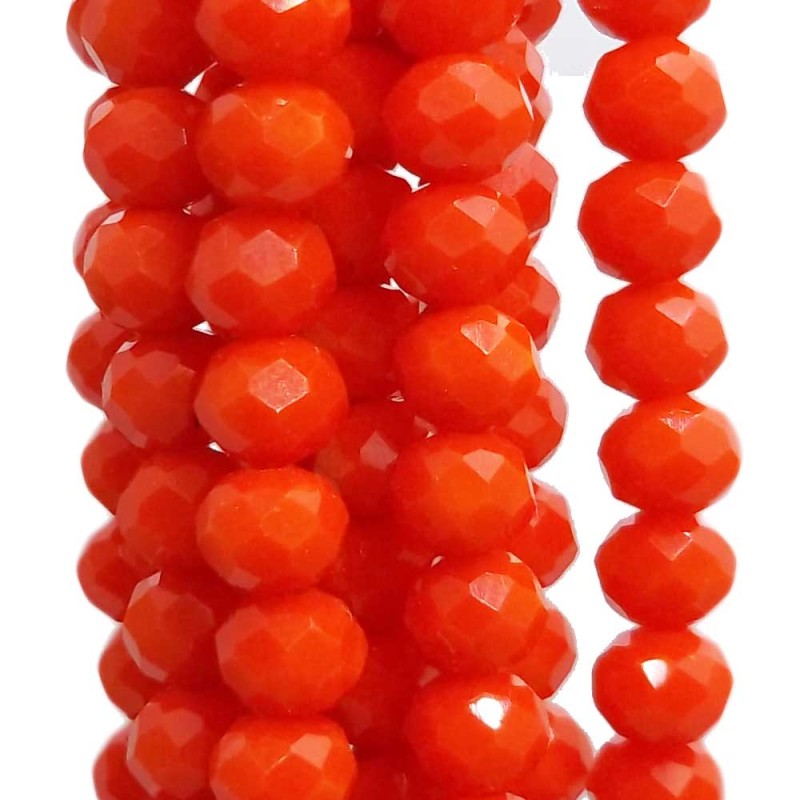 Cristalli rondella scarlet 5.7x4.7 mm filo 45 cm - scarlet - pietreeminuterie.com Cristalli rondella scarlet 5.7x4.7 mm filo 45 cm (scarlet) - pietreeminuterie.com
