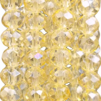 Cristalli rondella sundance a/b 5.7x4.7 mm filo 45 cm Cristalli rondella sundance a/b 5.7x4.7 mm filo 45 cm