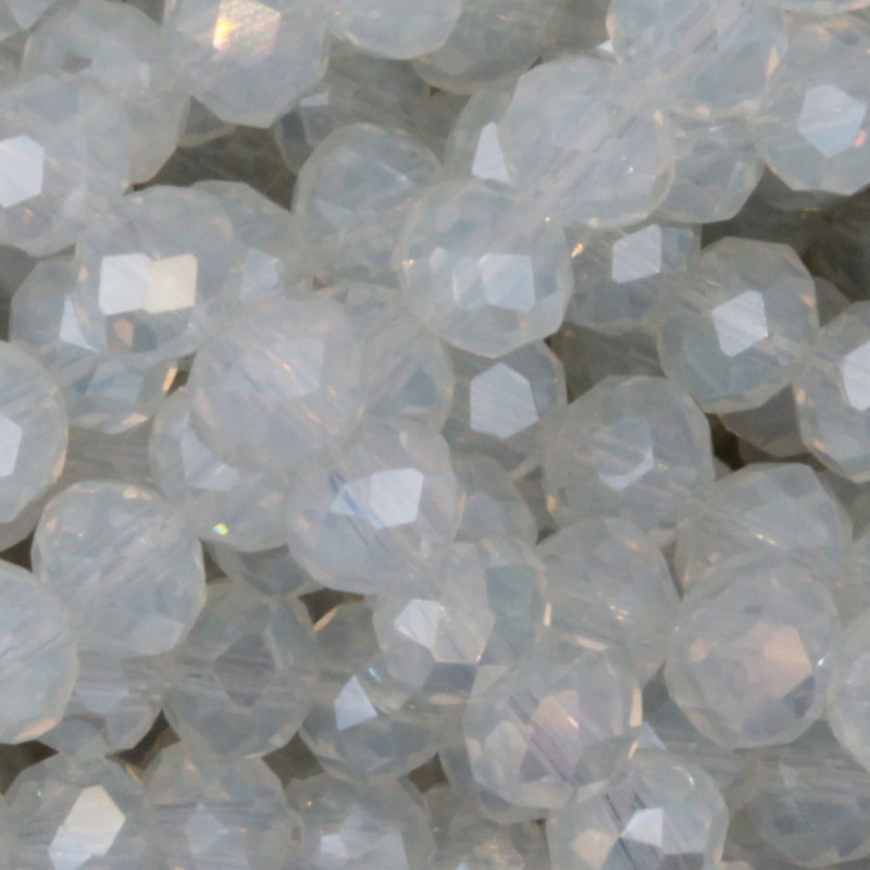 Cristalli rondella 6 mm opal A/B filo 40 cm (opal-bo9) - pietreeminuterie.com