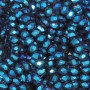 Cristalli rondella 4x3 mm dark blue filo 40 cm