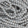 Cristalli rondella 4x3 mm grey A/B filo 40 cm