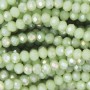 Cristalli rondella 4x3 mm olivine A/B filo 40 cm