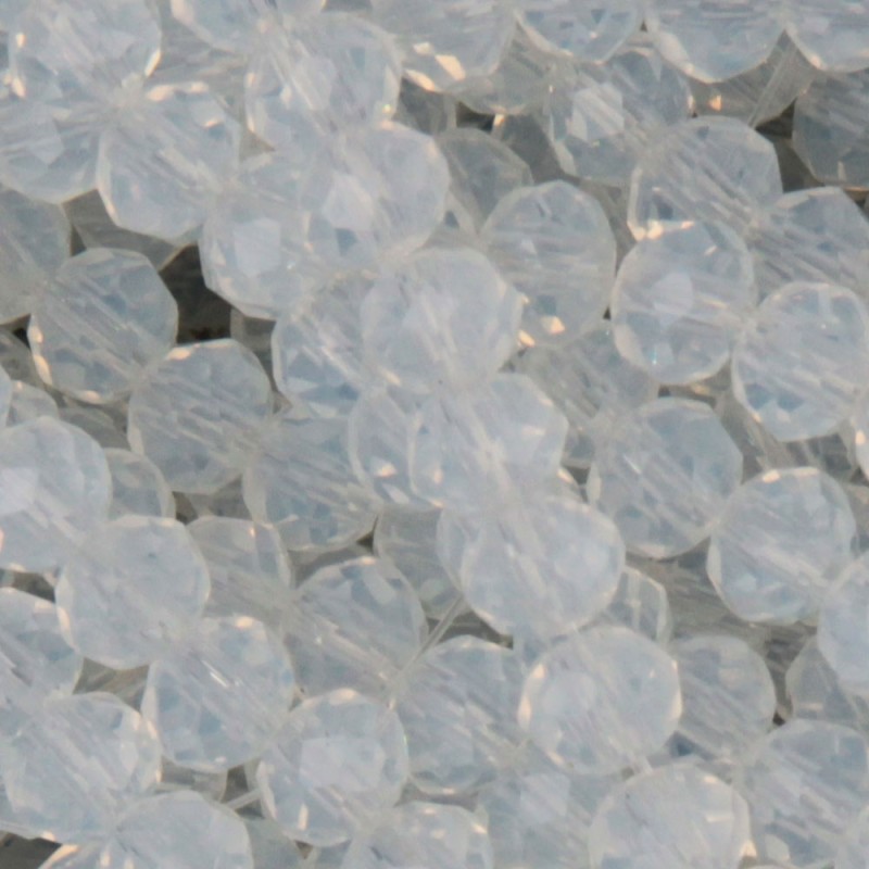 Cristalli rondella 4x3 mm opal filo 40 cm (4x3-opal) - pietreeminuterie.com