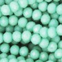 Cristalli rondella 4x3 mm pearl aqua filo 40 cm