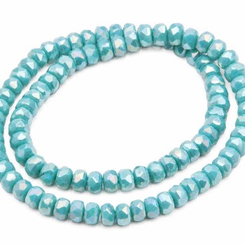 Cristalli rondella tiffany 6x4 mm a/b Quality A++ filo 40 cm