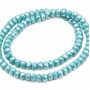 Cristalli rondella tiffany 6x4 mm a/b Quality A++ filo 40 cm