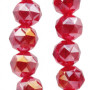 Cristalli tondi diamound cut 8 mm red persian A/B filo 50 cm