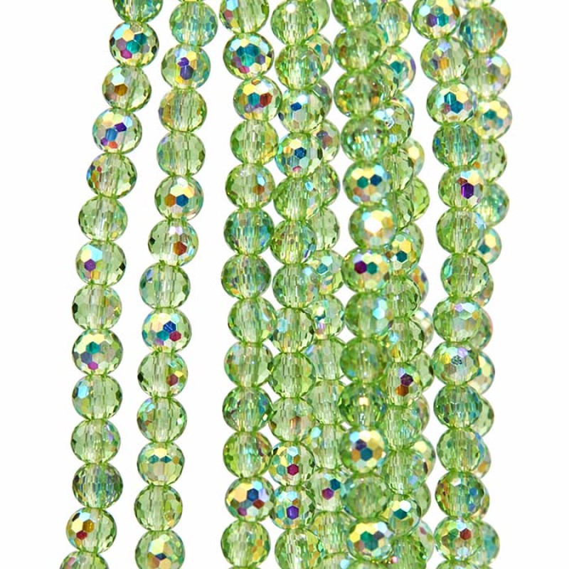 Cristalli tondi verdi 4 mm a/b A++ sfac. filo 40 cm - ab4mj-00 - pietreeminuterie.com Cristalli tondi verdi 4 mm a/b A++ sfac. filo 40 cm (ab4mj-00) - pietreeminuterie.com