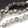 Cristalli tondi diamound cut 8 mm grey filo 50 cm - grey-cut1 - pietreeminuterie.com Cristalli tondi diamound cut 8 mm grey filo 50 cm (grey-cut1) - pietreeminuterie.com