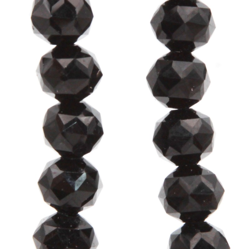 Cristalli tondi diamound cut 8 mm neri filo 50 cm - ner-cut1 - pietreeminuterie.com Cristalli tondi diamound cut 8 mm neri filo 50 cm (ner-cut1) - pietreeminuterie.com