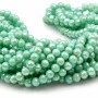 Cristalli tondi tiffany 6 mm a/b sfac. filo 40 cm