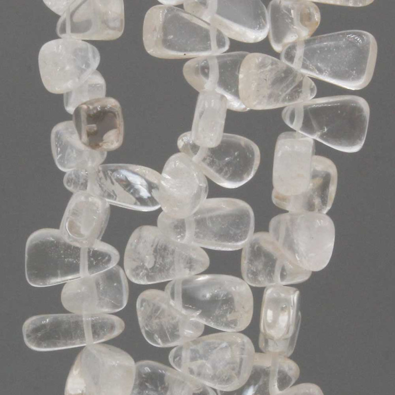 Cristallo di rocca pepite triangolo 13/15 mm 10 pz (75rocca1) - pietreeminuterie.com