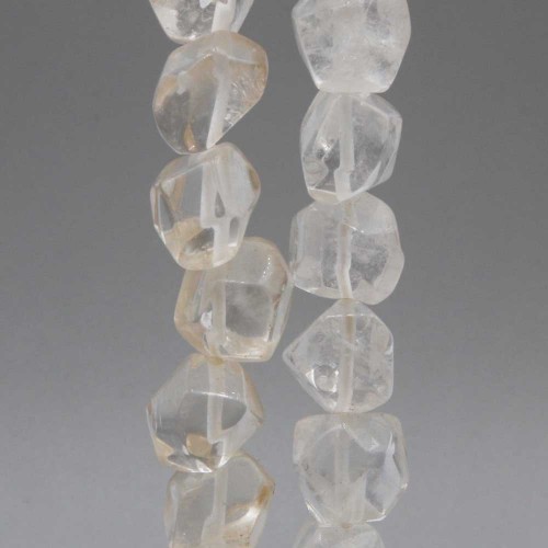 Cristallo di Rocca | Cristallo di rocca pepita 12 mm circa 10 pz - pep990rocc