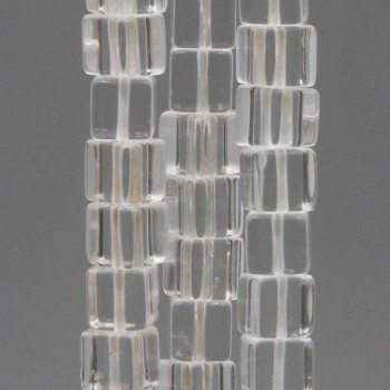 Cristallo di rocca cubi 8 mm pacco 10 pz Cristallo di rocca cubi 8 mm pacco 10 pz