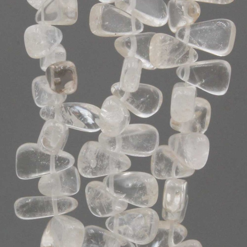 Cristallo di rocca pepite triangolo 13/15 mm 10 pz (75rocca1) - pietreeminuterie.com