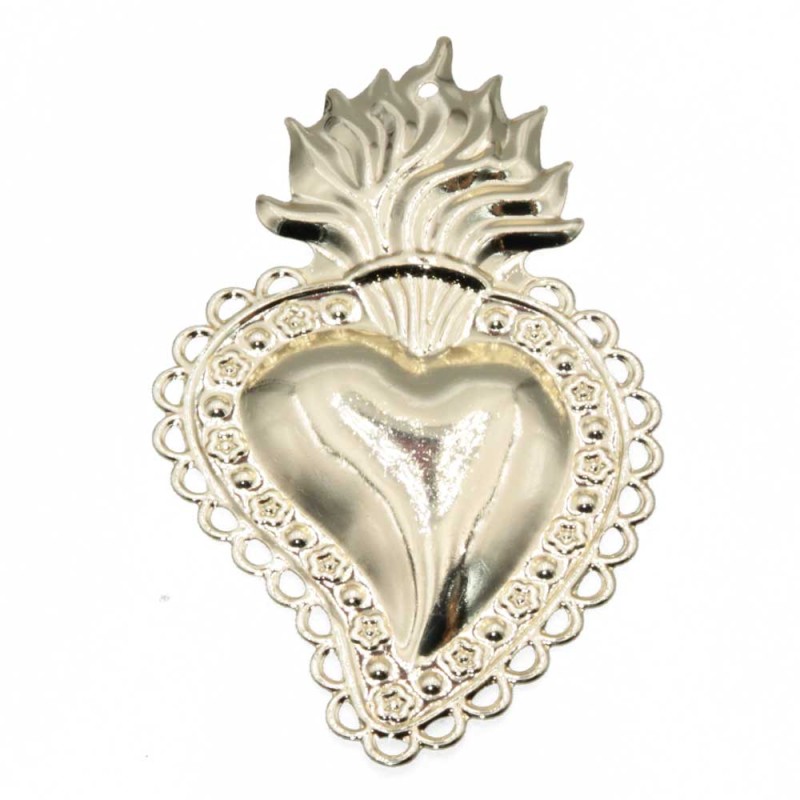 Cuore sacro 90x60 mm oro conf.1 pz (bdx-2pp3) - pietreeminuterie.com