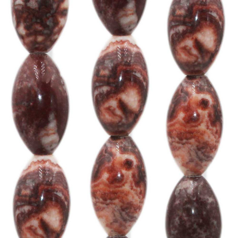 Diaspro colonna ovale 28x16.5 mm 1 pz (dia0oval3) - pietreeminuterie.com