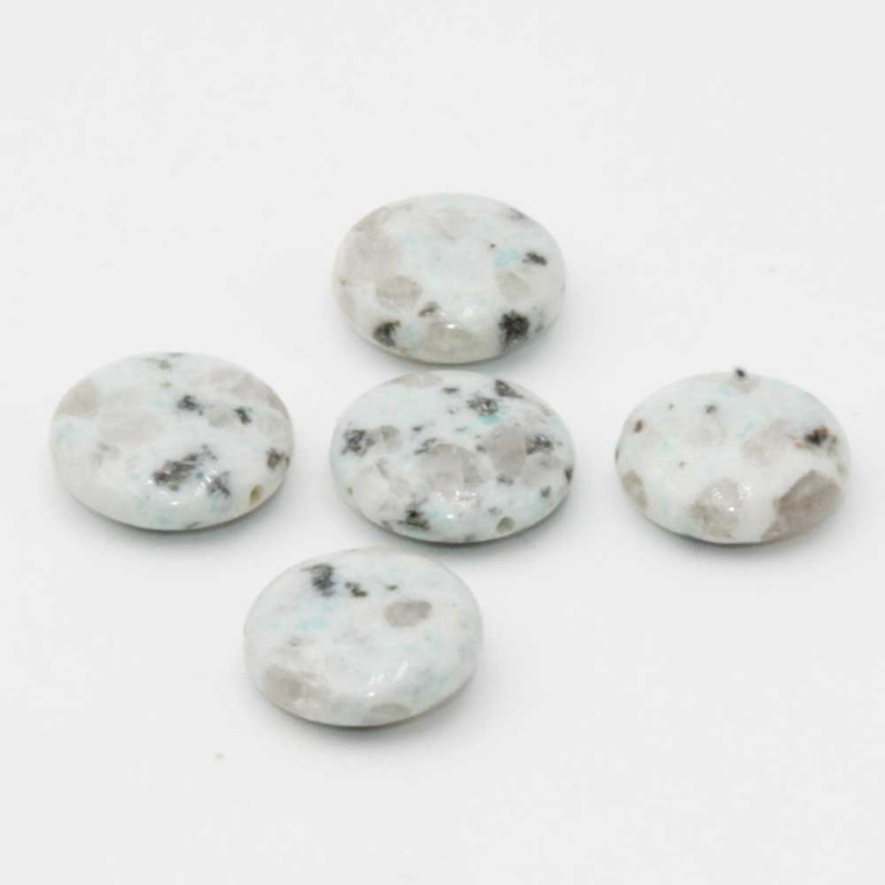 Diaspro dalmata disco 16 mm conf. 10 pz (dal-38002) - pietreeminuterie.com