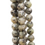 Diaspro dalmata tondo sfac. 9 mm filo 40 cm