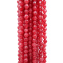 Diaspro rosso sfaccettato 4.3 mm filo 40 cm