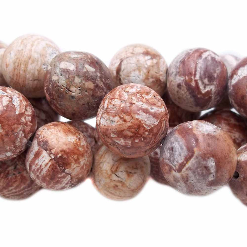 Diaspro tondo liscio 13/13,9 mm pacco 10 pz (disw12) - pietreeminuterie.com