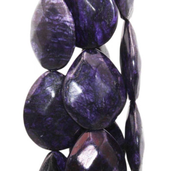 Diaspro viola goccia 35x28 mm liscia 4 pz