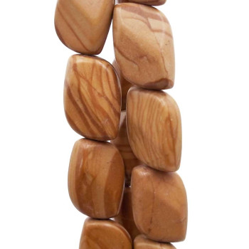 Diaspro zebrato marrone 20x12 mm pacco 10 pezzi