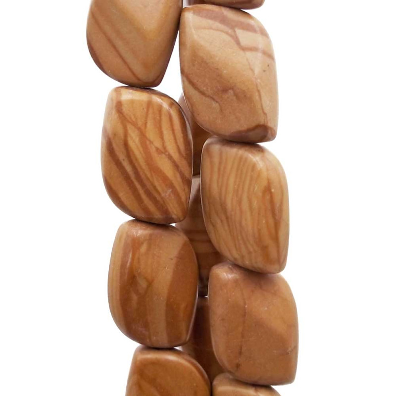 Diaspro zebrato marrone 20x12 mm pacco 10 pezzi (zebd662) - pietreeminuterie.com