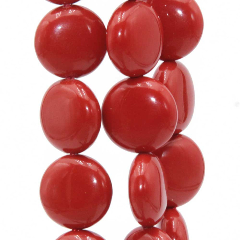 Gettone Diaspro rosso 9 mm conf. 4 pz (di-0035) - pietreeminuterie.com