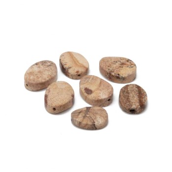 Diaspro jasper marrone 20x15 mm conf. 10 pz Diaspro jasper marrone 20x15 mm conf. 10 pz