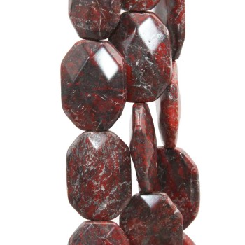 Diaspro Jasper marrone liscio 28X20 pacco 2 pz Diaspro Jasper marrone liscio 28X20 pacco 2 pz