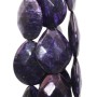 Diaspro viola goccia 35x28 mm liscia 4 pz