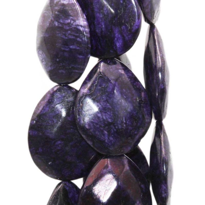 Diaspro viola goccia 35x28 mm liscia 4 pz (hghh767) - pietreeminuterie.com