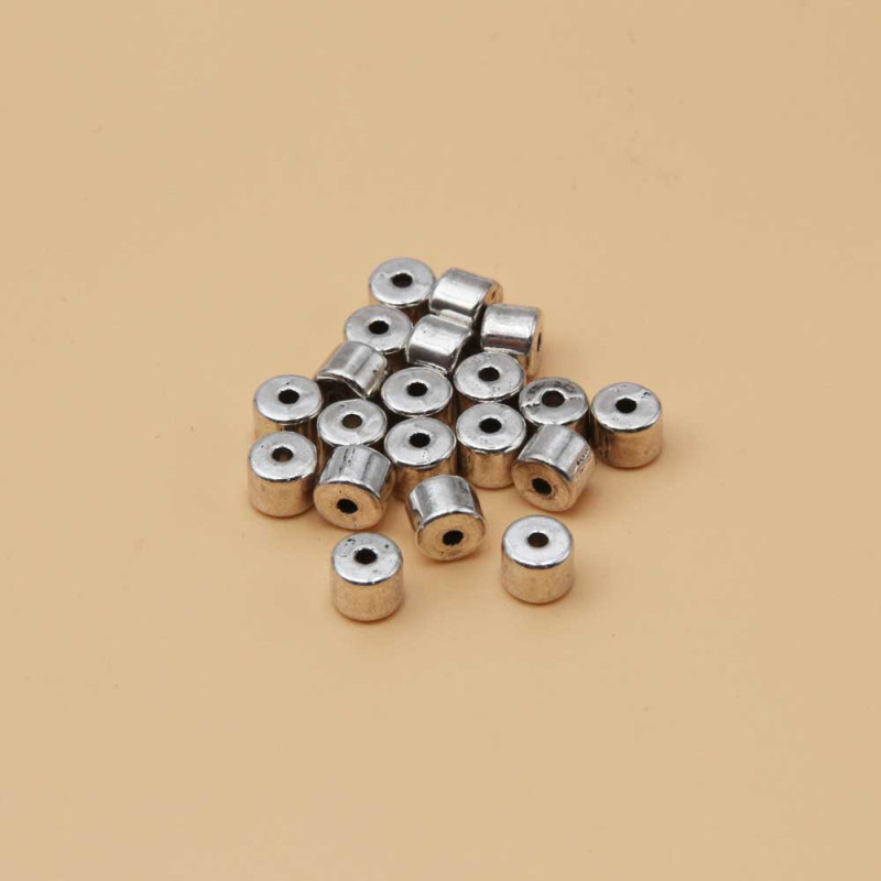 Distanziatori 5x4 mm cromati 30 pz (di77cro2) - pietreeminuterie.com