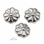 Distanziatori acciaio fiore 8 mm conf. 6 pz